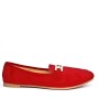 Large sizes-Faux suede derby for large size women