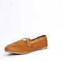 Large sizes-Faux suede derby for large size women