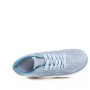 Mixed material lace sneaker for women