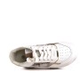 Mixed material lace sneaker for women