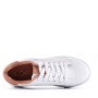 Faux leather sneakers for women