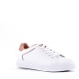 Faux leather sneakers for women