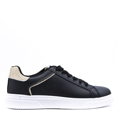 Faux leather sneakers for women