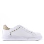 Faux leather sneakers for women