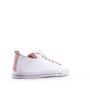 Faux leather sneakers for women