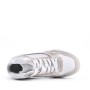 Mixed material lace sneaker for women