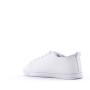 Mixed material lace sneaker for women