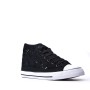 Mixed material lace sneaker for women