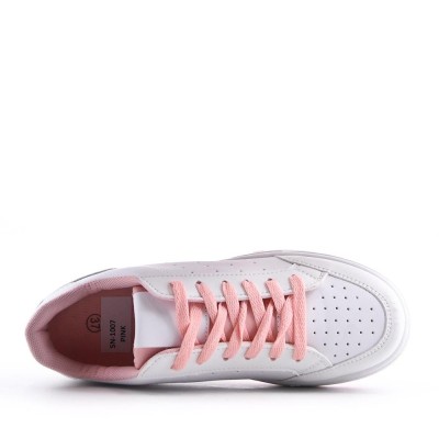 Faux leather sneakers for women