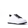 Faux leather sneakers for women