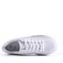 Faux leather sneakers for women