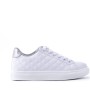 Faux leather sneakers for women