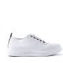 Faux leather sneakers for women