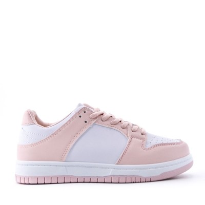 Faux leather sneakers for women