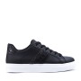 Faux leather sneakers for women