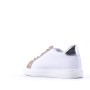 Faux leather sneakers for women