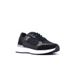 Mixed material lace sneaker for women