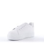 Faux leather sneakers for women