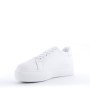 Faux leather sneakers for women