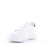 Faux leather sneakers for women