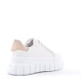 Faux leather sneakers for women