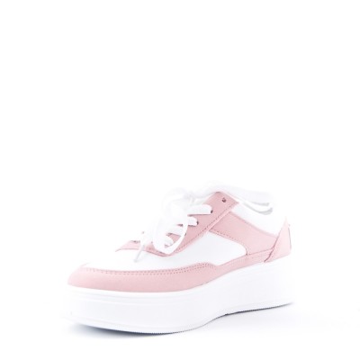 Faux leather sneakers for women