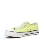 Canvas lace-up tennis shoes