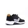 Men's mixed-material lace-up sneaker