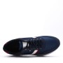 Men's mixed-material lace-up sneaker