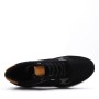 Men's mixed-material lace-up sneaker