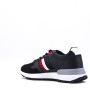 Men's mixed-material lace-up sneaker