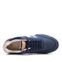 Men's mixed-material lace-up sneaker