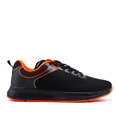 Men's textile lace-up sneaker