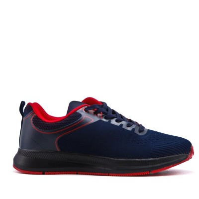 Men's textile lace-up sneaker