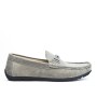 Mocassin marron en simili daim