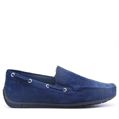 Mocasín antelina para hombre