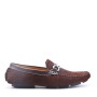 Faux suede moccasin for men