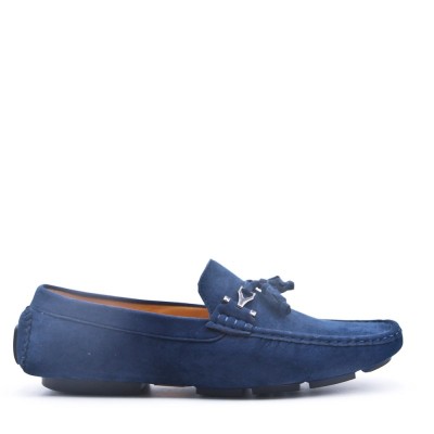 Mocassin en simili daim pour homme