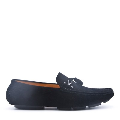 Mocassin en simili daim pour homme