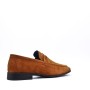 Faux leather moccasin