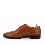 Lace-up leather derby