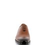 Faux leather derby for men