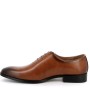 Faux leather derby for men