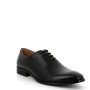 Faux leather derby for men