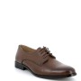 Faux leather derby for men