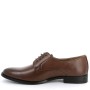 Faux leather derby for men