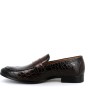 Faux leather derby for men