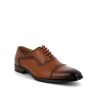 Faux leather derby for men