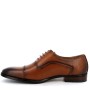 Faux leather derby for men