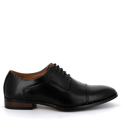 Derby en simili cuir pour homme